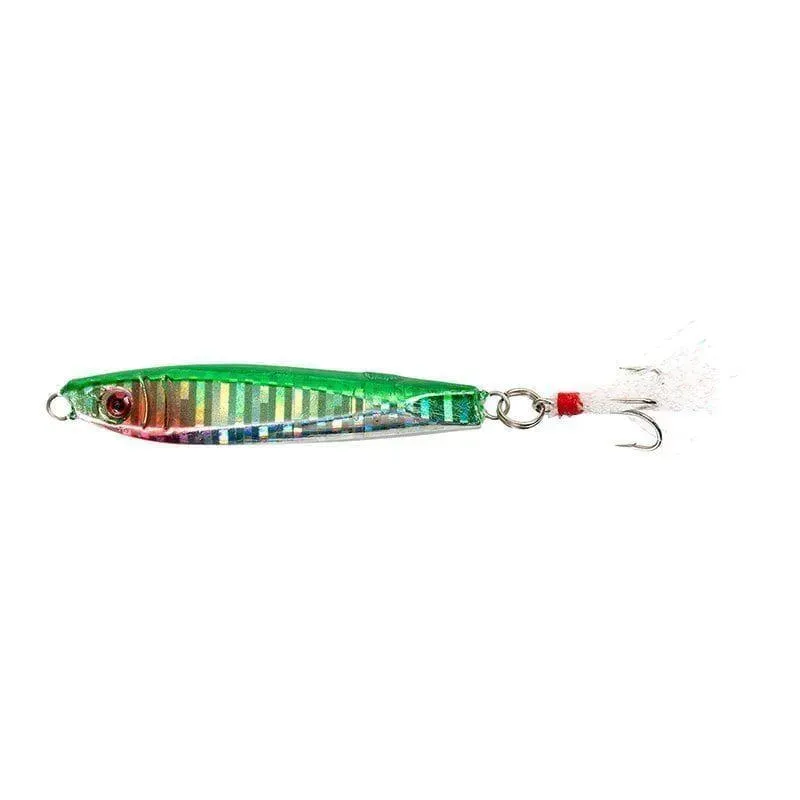Rockbuddy Maxi Shore Jig fiskedrag 70mm 19g grön