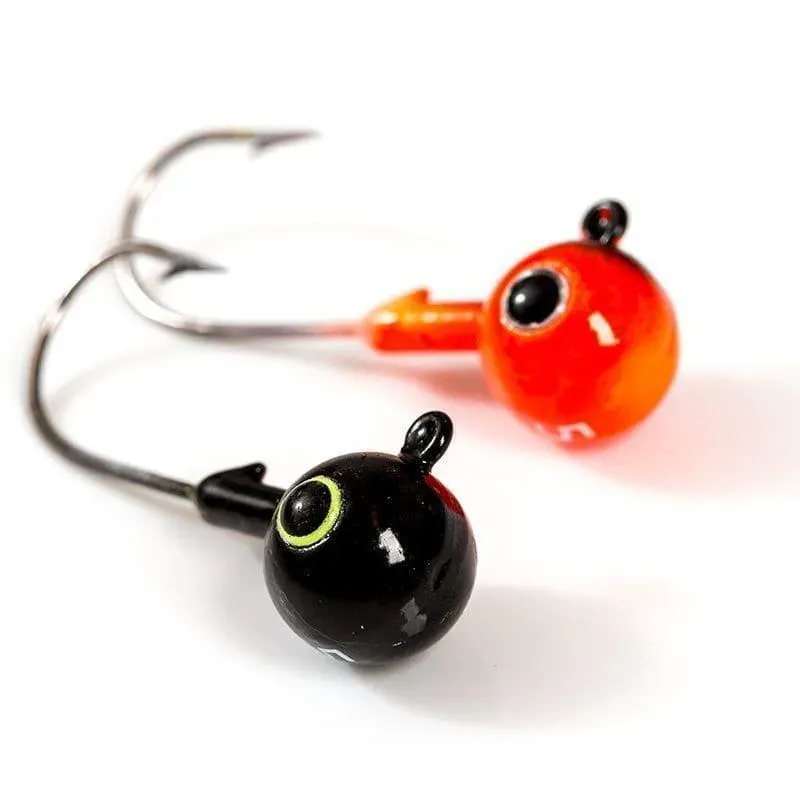 Marin & Fritid Jigghuvud 4/0 10 g black/orange 5-pack