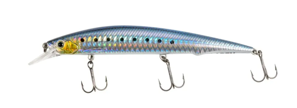 Maxximus Slickwob wobbler 125 mm Silverdots