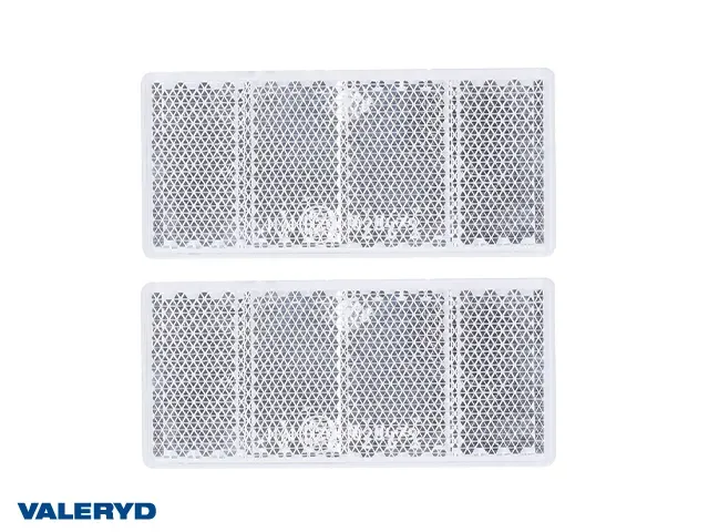 Marin & Fritid reflex vit självhäftande 69mm 2-pack
