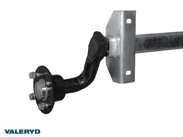 Marin & Fritid axel obromsad 1000kg 1700/2200 4x100