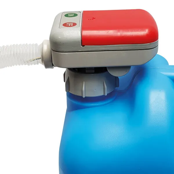 Marin & Fritid hävertpump batteridriven autostopp