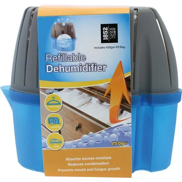 1852-Marine fuktslukare 450g med behållare refill