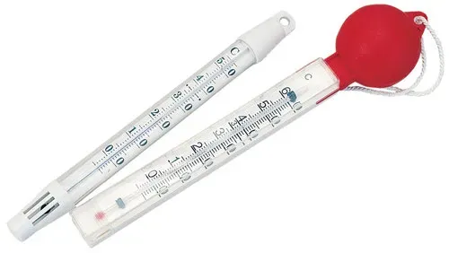 Badtermometer med flöte och band