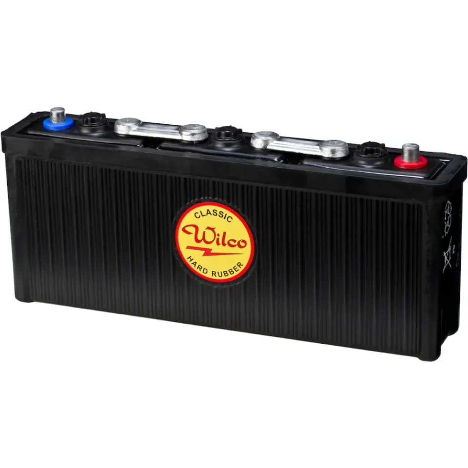 Marin & Fritid Hard Rubber 6V 112Ah startbatteri 620CCA centrerad