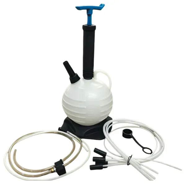 1852 oljebytarpump 6L rund vakuumpump