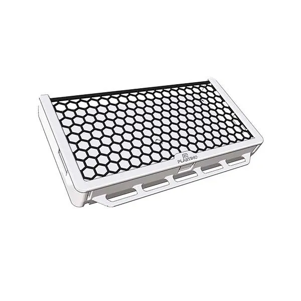 Marin & Fritid förvaringsfack mesh large vit