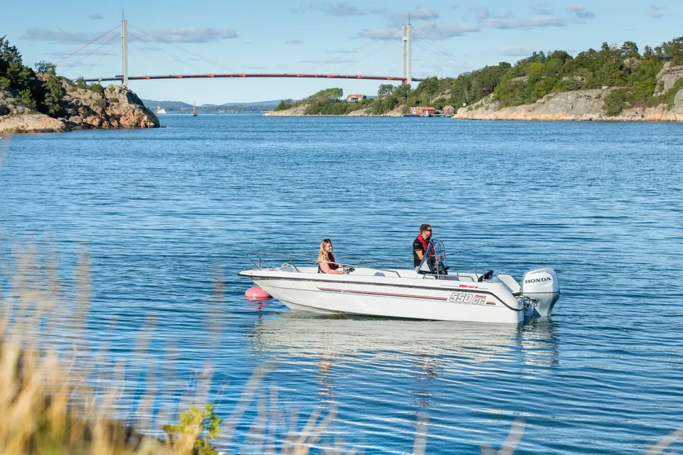 Micore 550cc Classic styrpulpetbåt stor durk