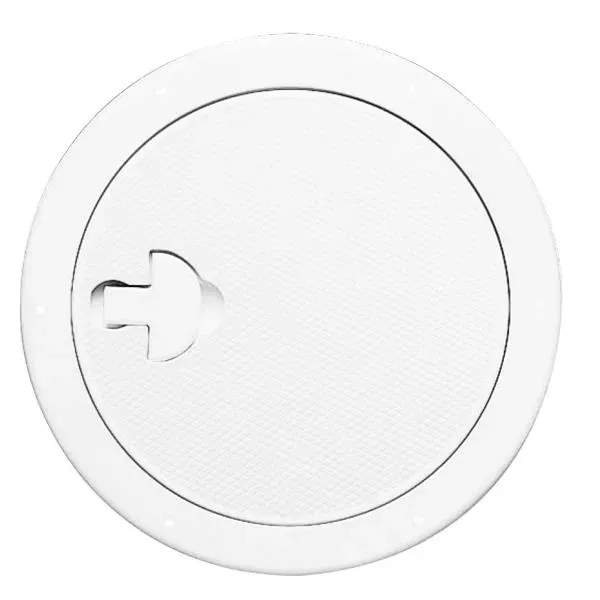 Inspektionslucka 270 mm vit vredlåsning båtlucka