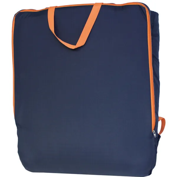 1852 Comfy Big fällbar stol mörkblå/orange 15 cm