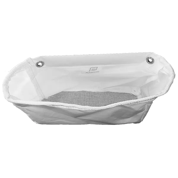 Marin & Fritid fallpåse vit PVC 45x30x15 cm
