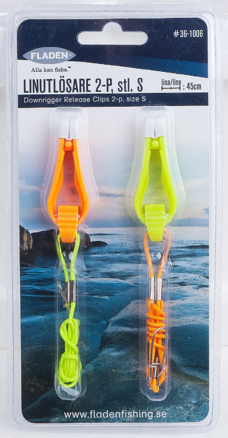 Marin & Fritid Downriggerclips 11 cm L 2-pack