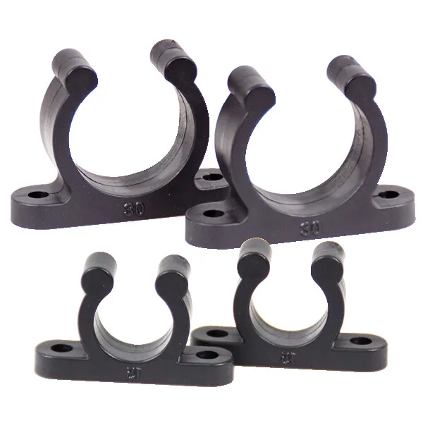 Marin & Fritid nylonclips 15 mm svart 2-pack