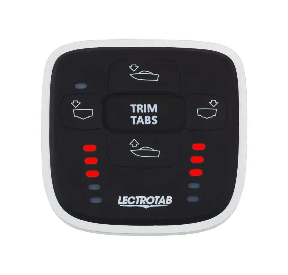 Lectrotab trimplanspanel med indikering LED