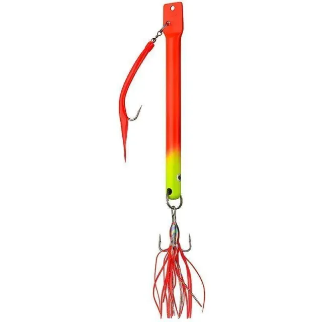 Marin & Fritid Skreipilken 200 g Röd/Gul fiskepilk