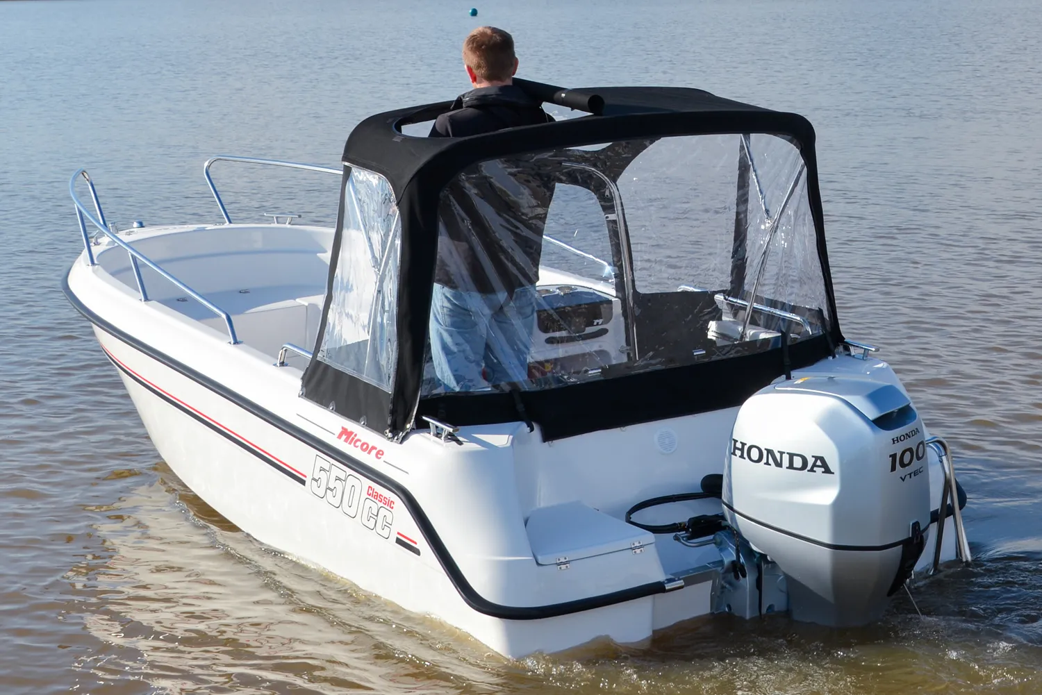 Micore 500/550CC akterkapell mörkgrå
