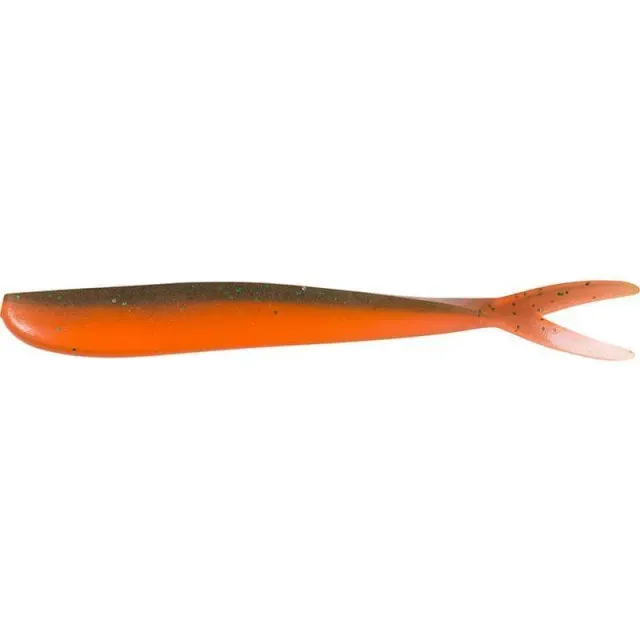 Marin & Fritid Twin Tail jigg 7,5 cm green orange