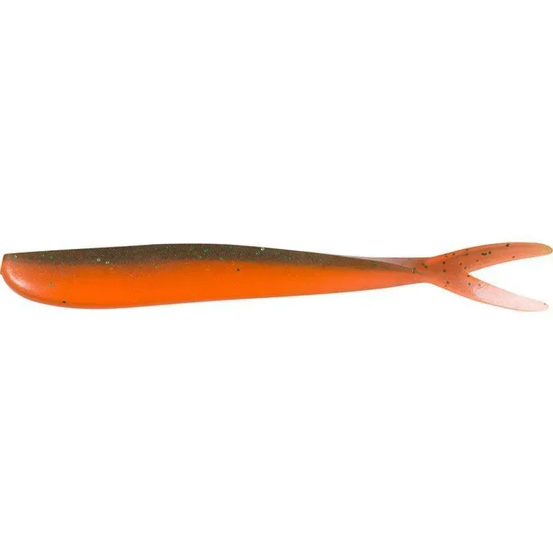 Marin & Fritid Twin Tail jigg 7,5 cm green orange