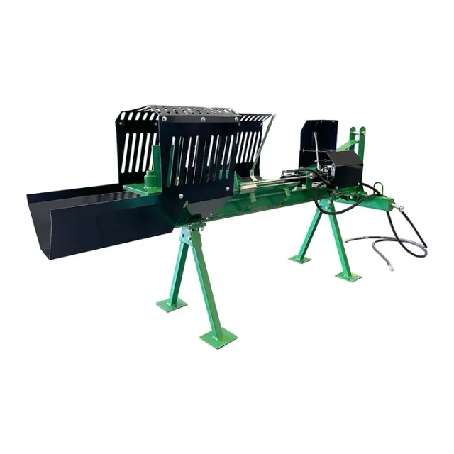 Kellfri Vedklyv traktordriven 7 ton 70 cm med 4-klyvkniv