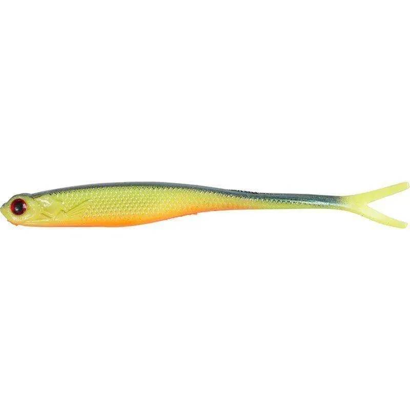 Marin & Fritid Twin Tail Shad jigg 12,5 cm gröngul