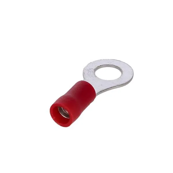 Marin & Fritid Ringkabelsko Röd Ø6 mm 10-pack Vinyl