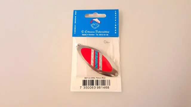 Idre skeddrag 15 g 70 mm silver