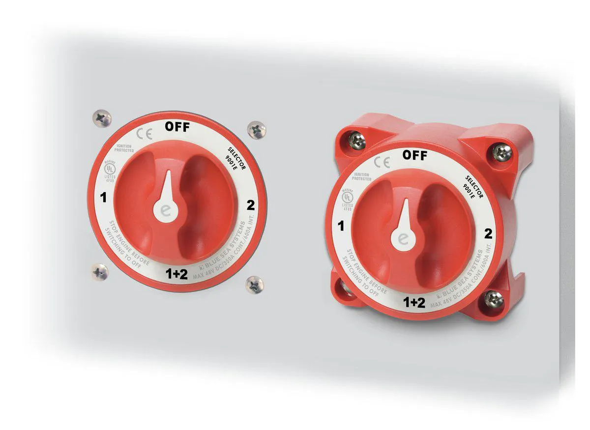 Marin & Fritid huvudströmbrytare 3-läges 350A 32V