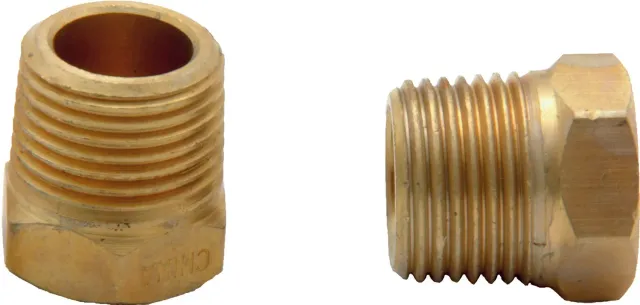 Marin & Fritid 209600 sexkantsplugg 3/8" mässing FMS209600