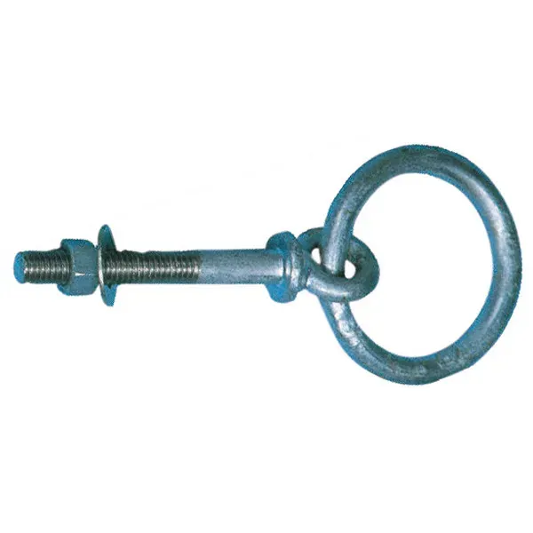 Marin & Fritid förtöjningsring galvad maskinskruv 8x60 mm