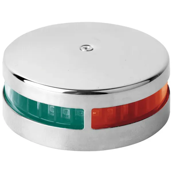 1852 lanterna LED dubbel stållamphus RF rostfri