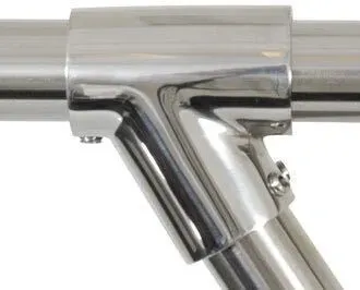 Marin & Fritid Y-stycke 22 mm 60 grader rostfritt 316