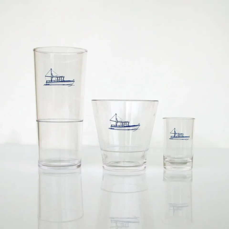 Targa Boats glas 3 typer 12-pack 4 pers