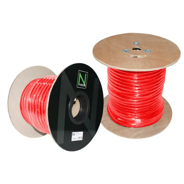 Marin & Fritid Batterikabel 50mm2 25m röd förtennad