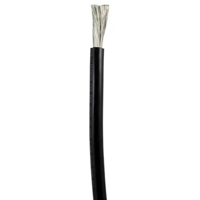 Marin & Fritid batterikabel 6mm2 svart förtennad marinkabel