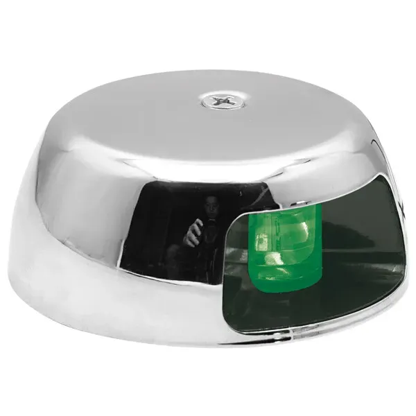 Marin & Fritid 1852 lanterna LED styrbord rostfri