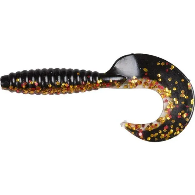 Single Tail fiskedrag 65mm dark gold enkel