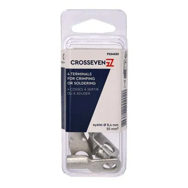 Marin & Fritid rörkabelsko 25mm² Ø8,4 mm 4-pack