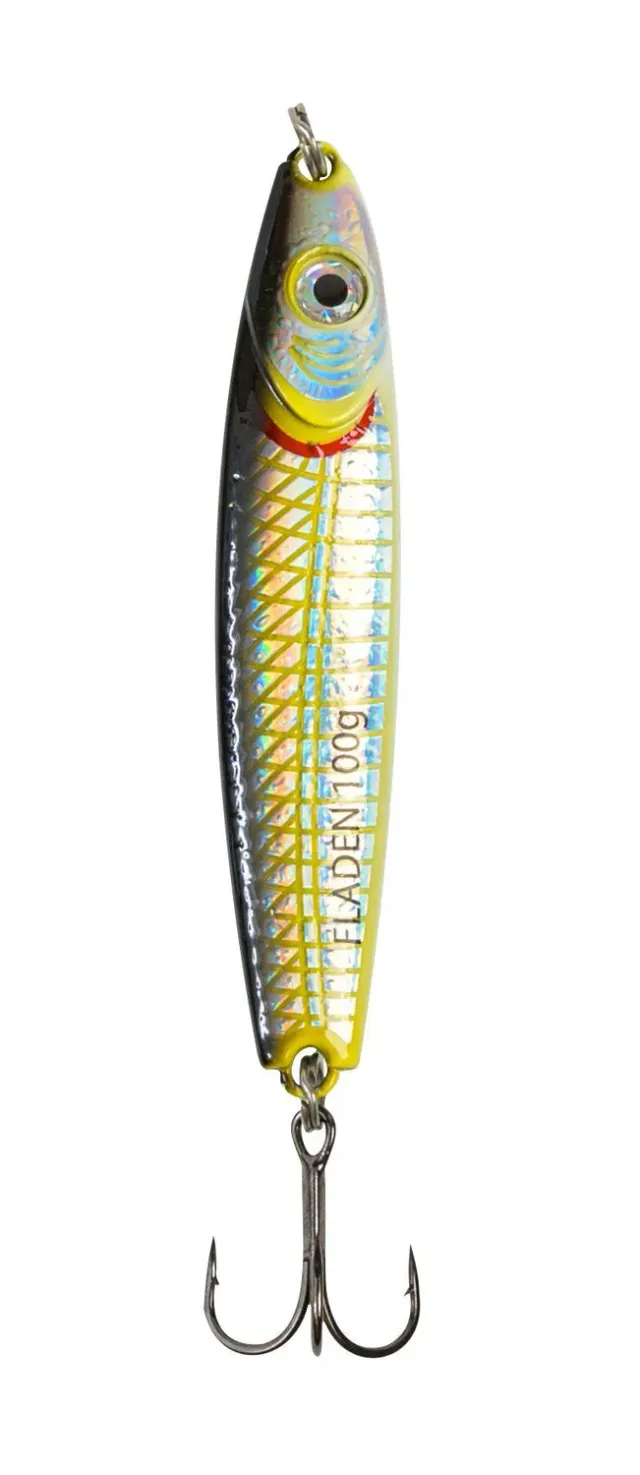 Marin & Fritid HoloTwist pirk 100 g gul-svart holografisk