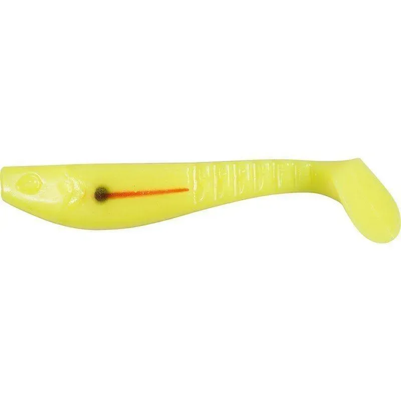 Marin & Fritid Minnow Shad 100mm jigg hot yellow