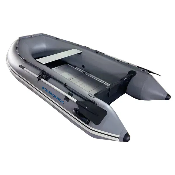 Aquaquick gummibåt 290 cm aluminiumdurk V-botten