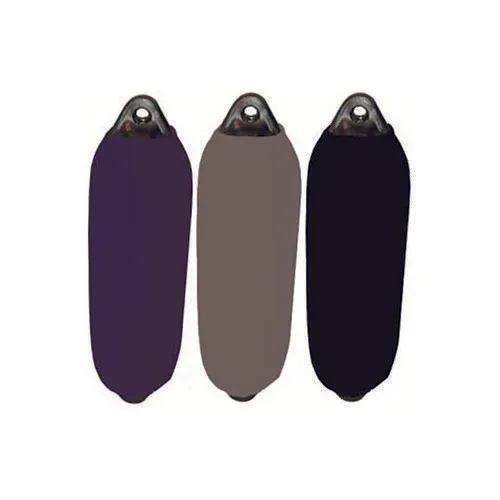 Marin & Fritid 60x15cm fenderskydd grå 2-pack stretch