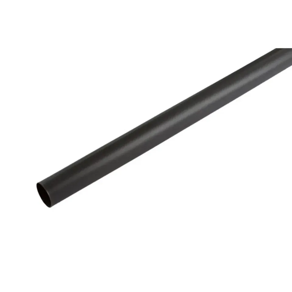 Krympslang med lim svart 19/6 1,2 m