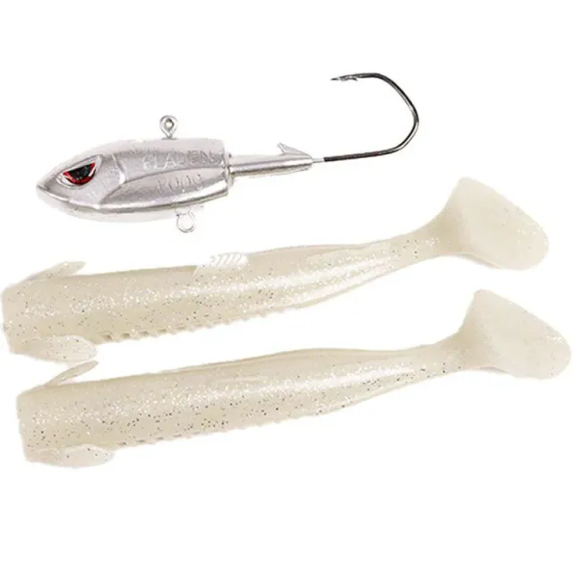 Big Single Shad självlysande shadjigg 200 g havsfiske