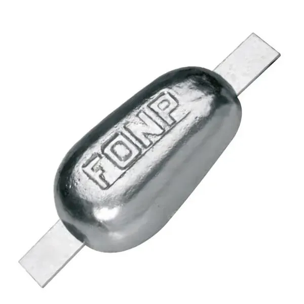 Marin & Fritid zinkanod 2,2 kg tackanod med svetsband