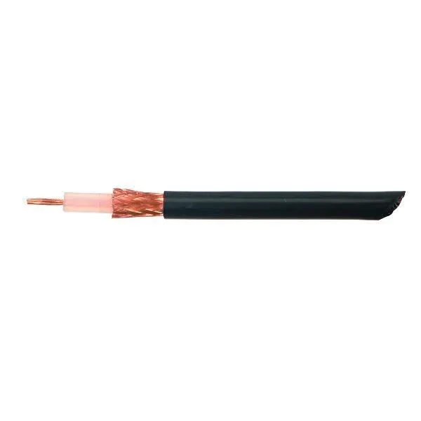 Marin & Fritid VHF-kabel RG213 svart 10mm 100m