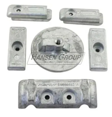 Marin & Fritid anodsats aluminium Mercury 200-350hk