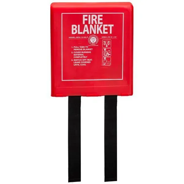 Marin & Fritid Brandfilt 110x110 cm glasfiberfilt i box