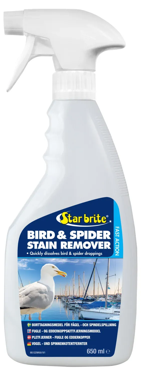 Starbrite Bird & Spider fläckborttagare 0,65L giftfri