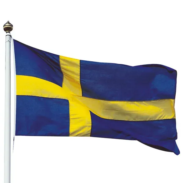 Marin & Fritid Sverige-flagga 150x94 cm flaggväv akterflagga