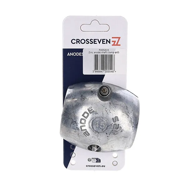 Crosseven axelanod zink Ø45mm 1,05kg